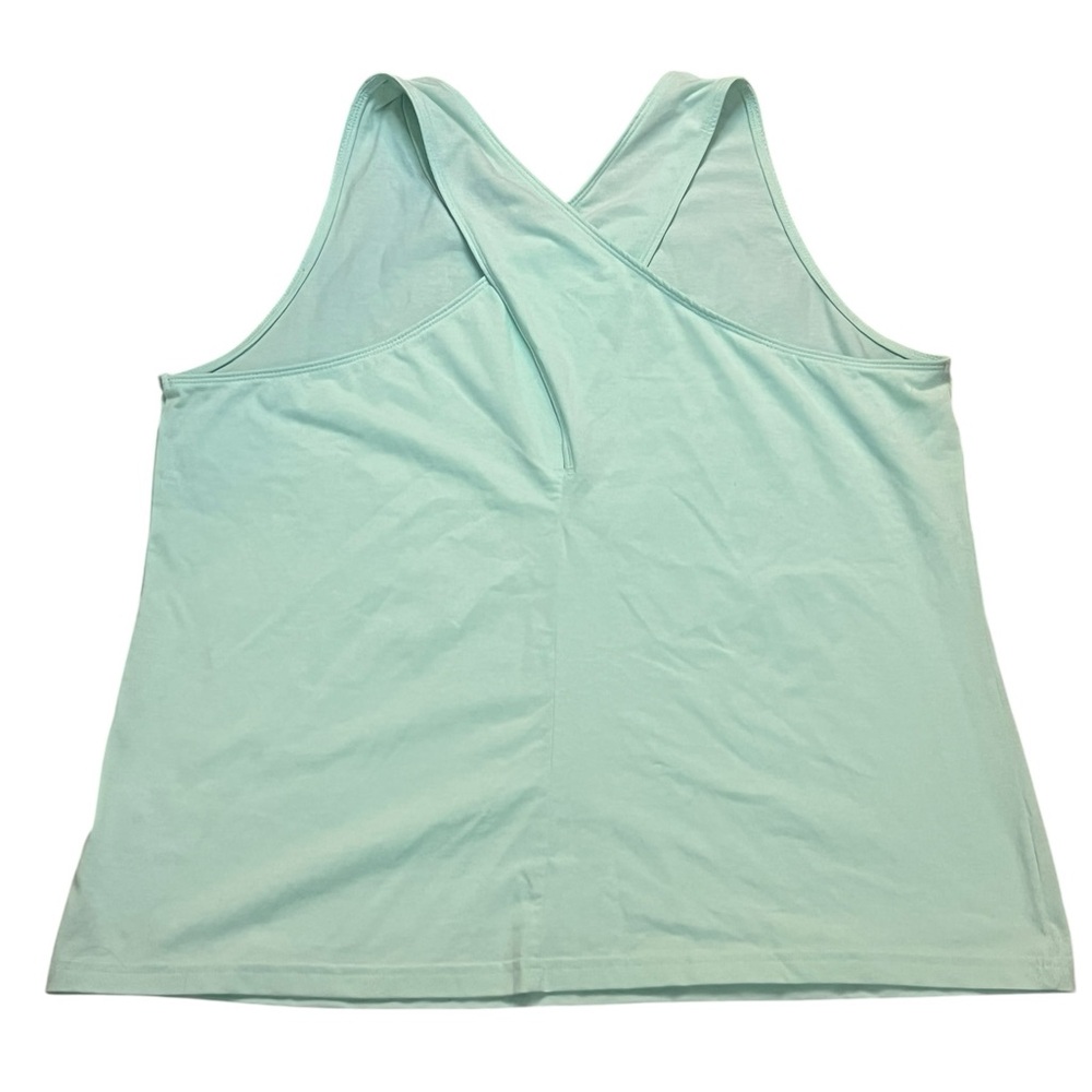 🌟SOLD🌟Columbia Magnolia Springs Women’s XL Mint Crossback Tank Omni-Shade - Picture 7 of 7